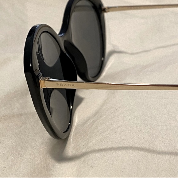 NWOT - Prada Round Acetate Polarized Sunglasses - Picture 7 of 11